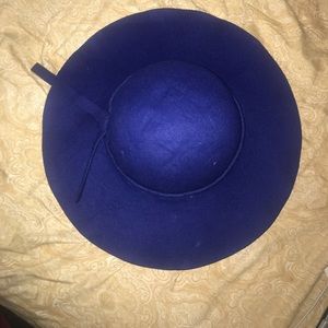Blue sun hat